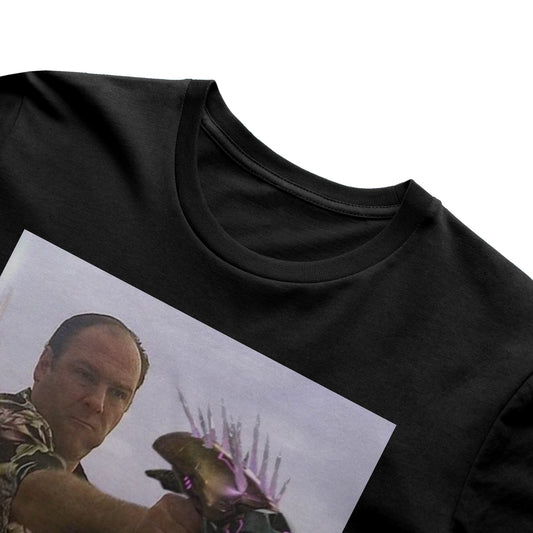 The Sopranos x Halo inspired tee "Tony sends his r