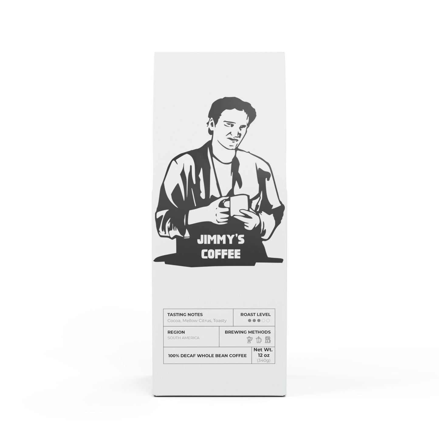 Jimmy’s Decaf Coffee Blend (Medium Roast)