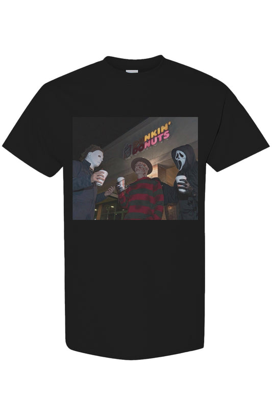 "AMERICA RUNS OFF MURDER" tee